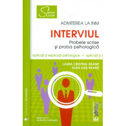 Interviul. Admiterea la...