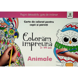 Animale - Coloram impreuna, 3-99 ani