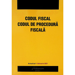 Codul fiscal. Codul de procedura fiscala