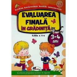 Evaluarea finala in gradinita, 3-4 ani