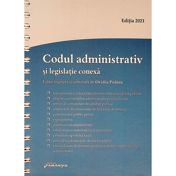 Codul administrativ si legislatie conexa