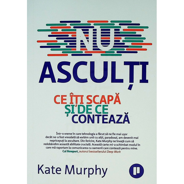 Nu asculti.Ce iti scapa si de de conteaza