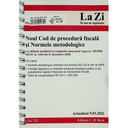Noul Cod de procedura fiscala si Normele metodologice