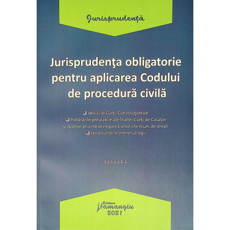 Jurisprudenta obligatorie...