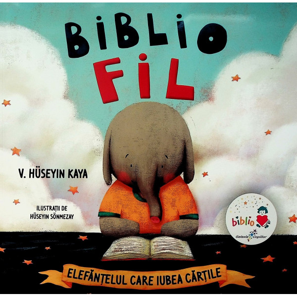 Bibliofil. Elefantelul care iubea cartile