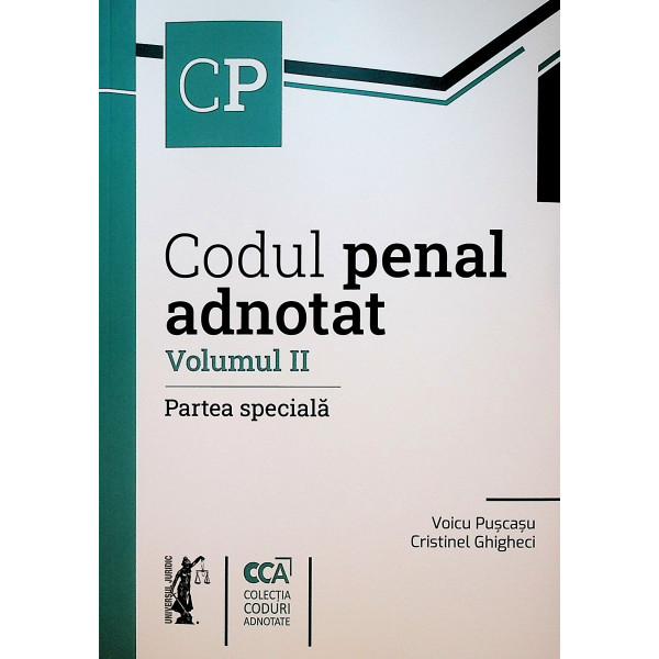 Codul penal adnotat, vol. II. Partea speciala