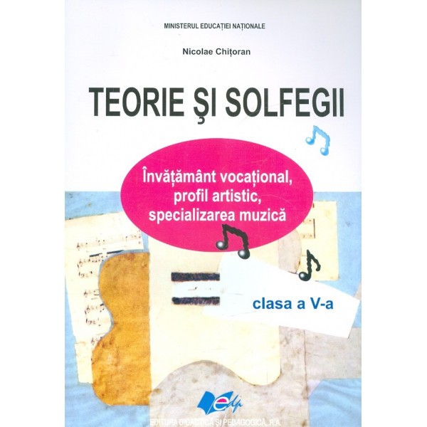 Teorie si solfegii, clasa a V-a