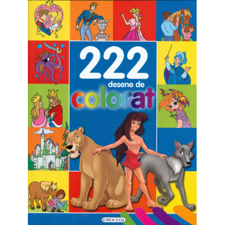 222 desene de colorat