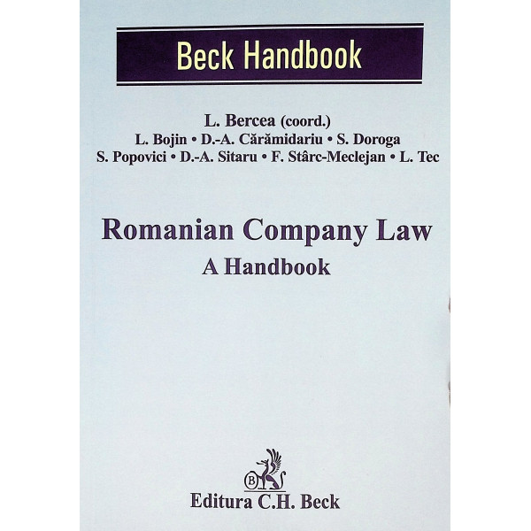 Romanian Company Law a Handbook