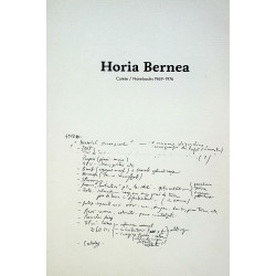 Horia Barnea - Caiete /...