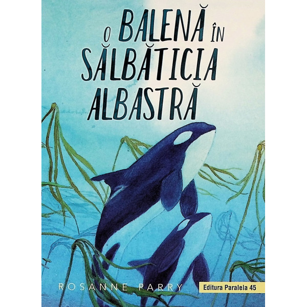 O balena in salbaticia albastra