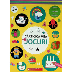 Carticica mea cu jocuri 3+