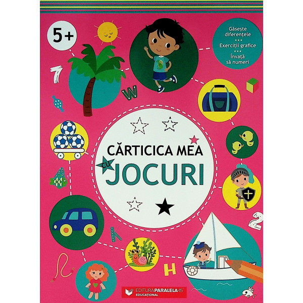 Carticica mea cu jocuri 5+