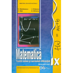 Matematica, clasa a IX-a,...