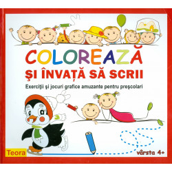 Coloreaza si invata sa...