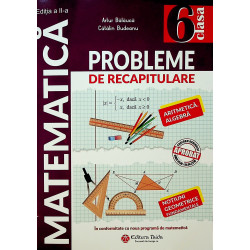 Matematica - Probleme de recapitulare, clasa a VI-a