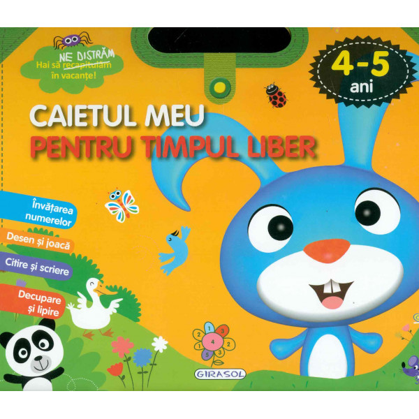 Caietul meu pentru timpul liber, 4-5 ani