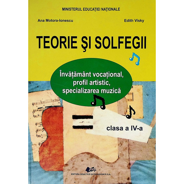 Teorie si solfegii, clasa a IV-a
