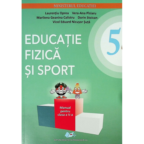 Educatie fizica si sport, clasa a V-a (contine CD-Rom)