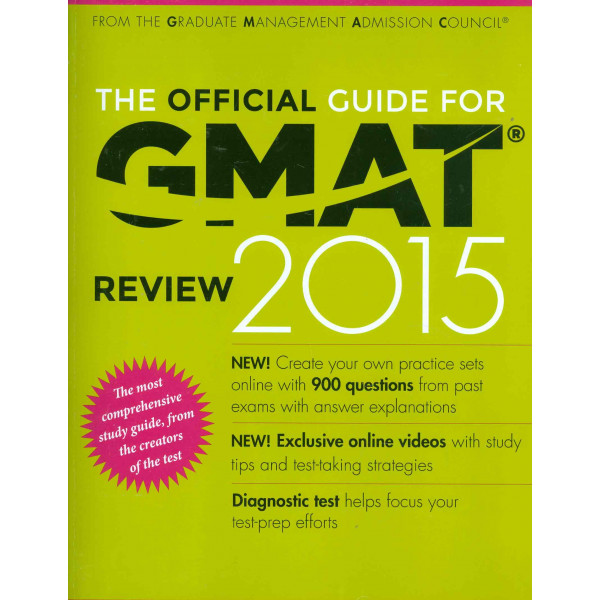 The Official Guide for GMAT Review 2015