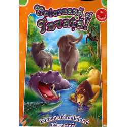 Coloreaza si invata! Lumea...