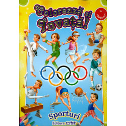 Coloreaza si invata! Sporturi
