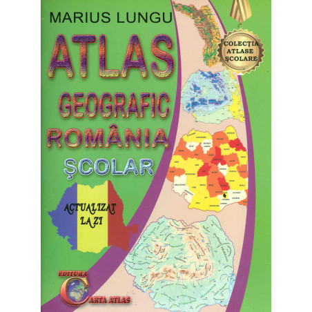 Atlas geografic Romania,...