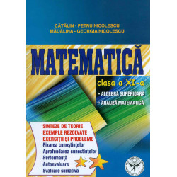 Matematica, clasa a XI-a: algebra superioara, analiza matematica