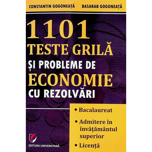 1101 teste grila si probleme de economie cu rezolvari