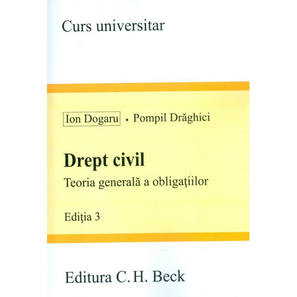 Drept civil. Teoria generala a obligatiilor