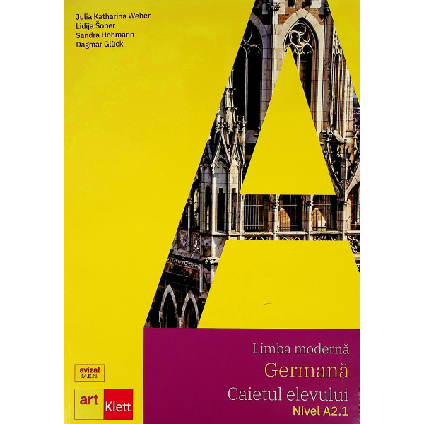 Limba moderna germanaa, nivel A2.1 - Caietul elevului cu CD