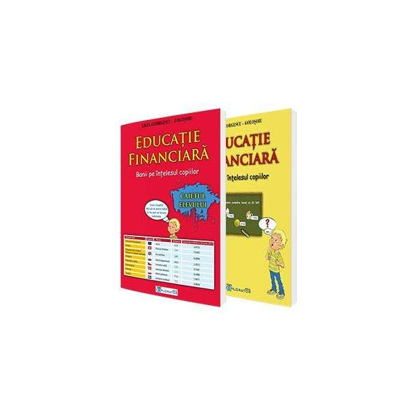 Educatie financiara - Banii pe intelesul copiilor (manual + caiet)