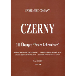 Czerny - Piano solo, opus 599