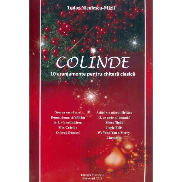 Colinde. 10 aranjamente pentru chitara clasica