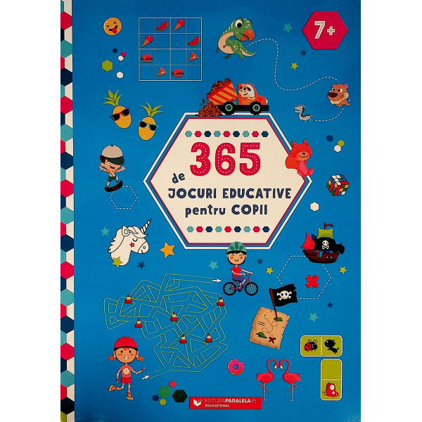 365 de jocuri educative pentru copii 7+