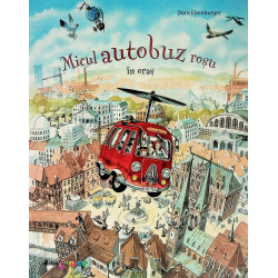 Micul autobuz rosu in oras