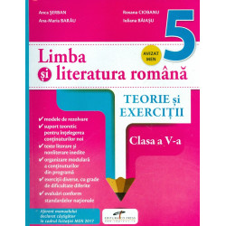 Limba si literatura romana, clasa a V-a - Teorie si exercitii