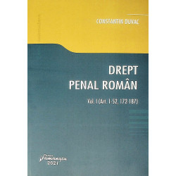 Drept penal roman, vol. I...