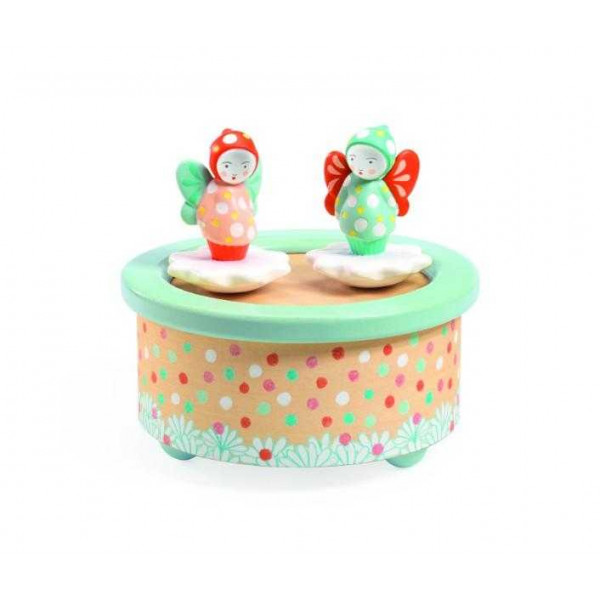 Cutie muzicală cu 2 figurine - zane