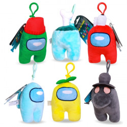 Figurină de pluș cu clips