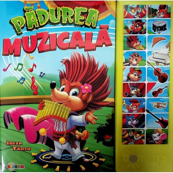 Padurea muzicala. Carte cu sunete