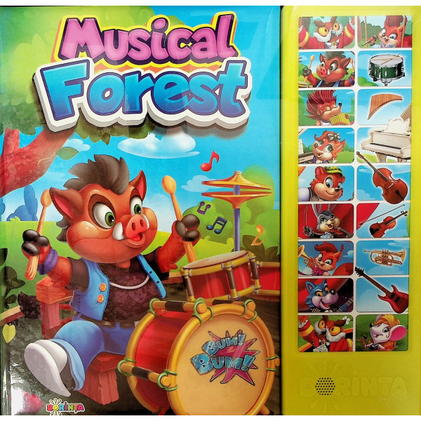 Musical Forest. Carte cu sunete
