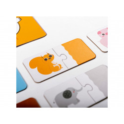 Joc educativ - Puzzle- O lume in culori