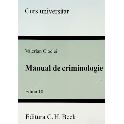 Manual de criminologie
