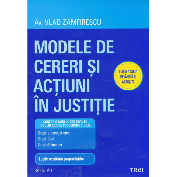 Modele de cereri si actiuni in justitie