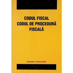 Codul fiscal. Codul de procedura fiscala