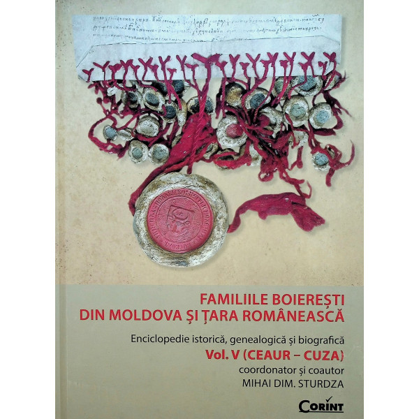 Familiile Boieresti din Moldova si Tara Romaneasca vol.V