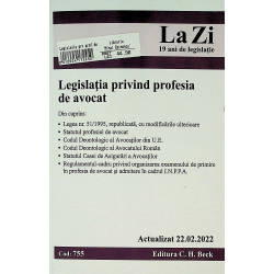Legislatia privind profesia...