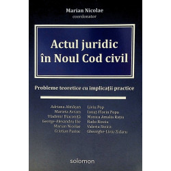 Actul juridic in Noul Cod...