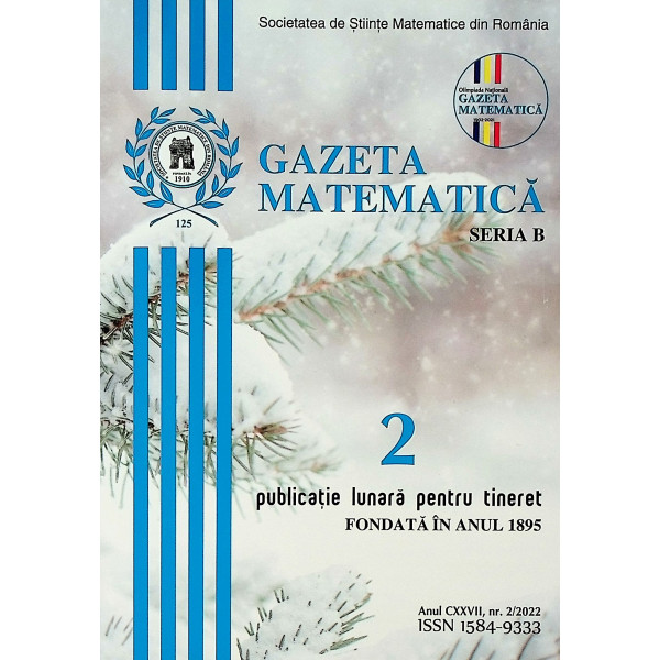 Gazeta matematica, nr. 2/2022
